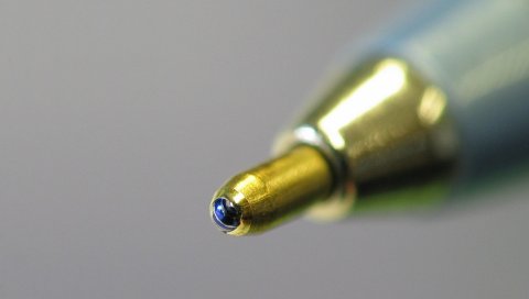 Ручка, чернила, металл,