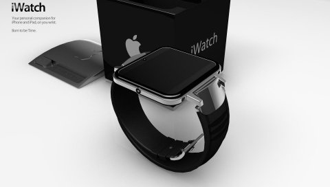 Iwatch, яблоко, наручные часы, бренд, стиль