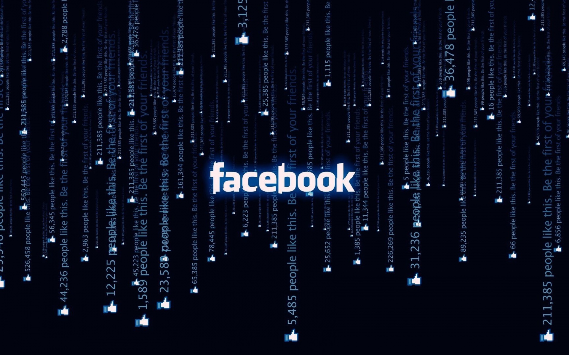 Картинки Facebook, line, circuit, dark фото и обои на рабочий стол