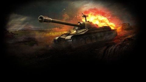 Мир танков, -7, игра, взрыв, война