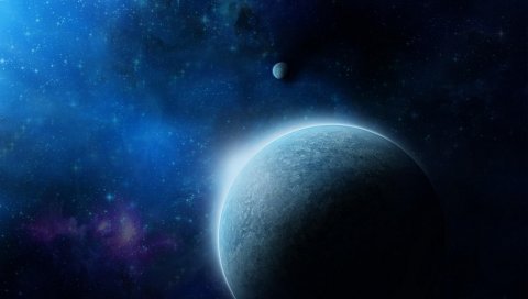 Вселенная, планеты, галактики, звезды, туманность