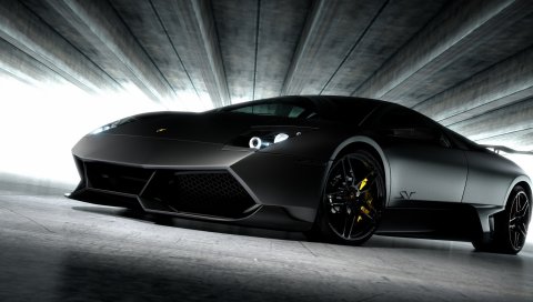 Стиль, темный, концепция, lamborghini, murcielago