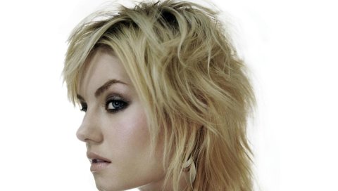 Elisha cuthbert, блондинка, прическа, глаза, профиль
