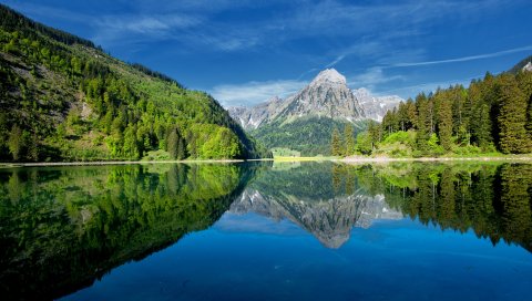 Скамейки, патчи света, парк, деревья, свет, пистолет