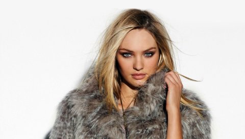 Candice sveynpoul, блондинка, пальто, глаза