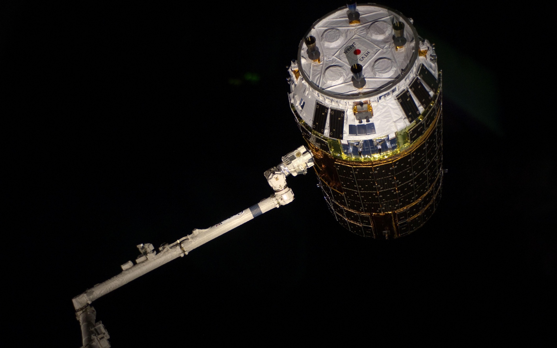 Картинки Космический корабль, kounotori 3, космос фото и обои на рабочий стол