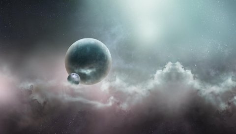 Планет, туманностей, звезд, вселенной