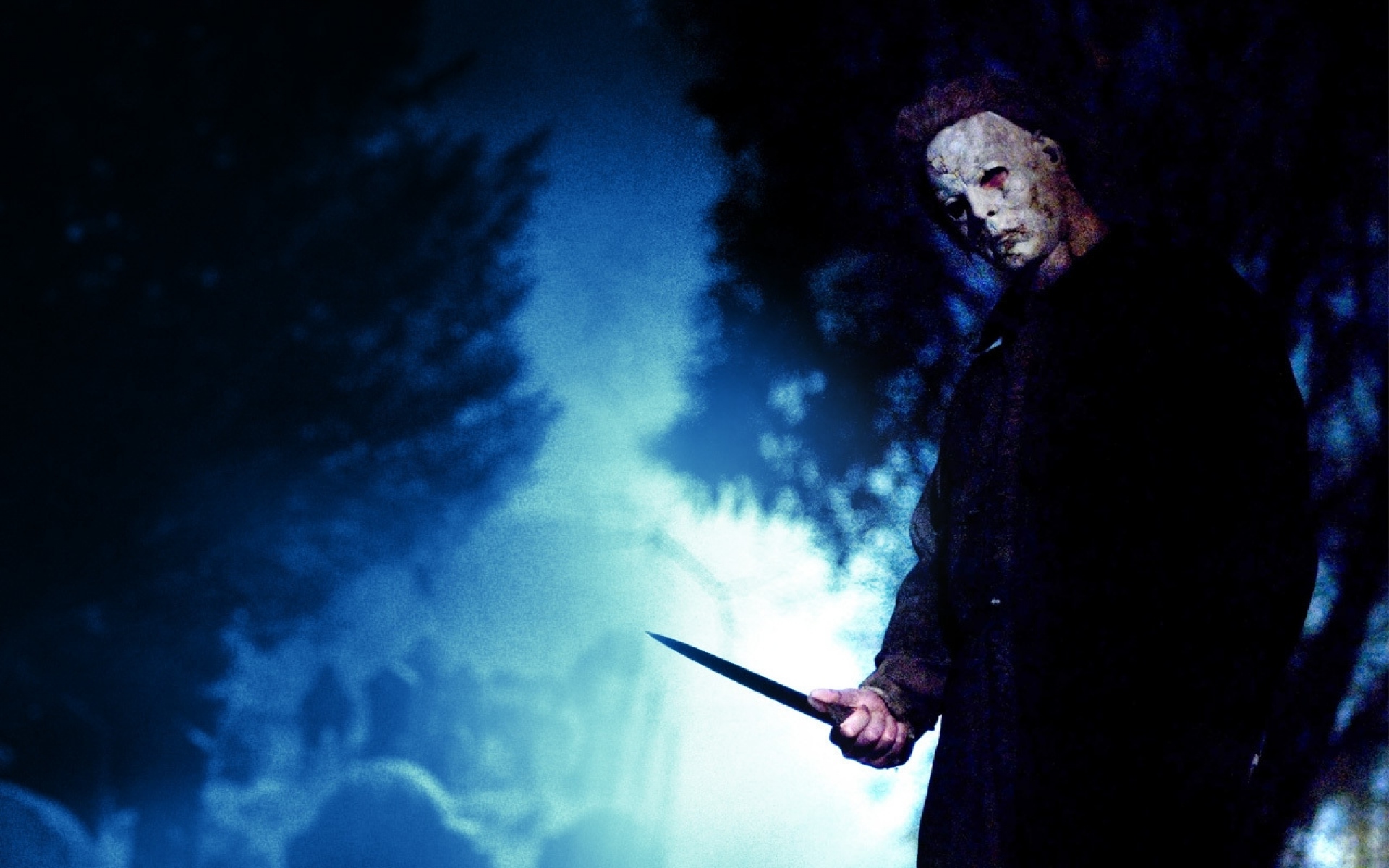 Картинки Майкл Майерс, маньяк, убийца, нож, маска, страх, ужас, Хэллоуин фото и обои на рабочий стол
