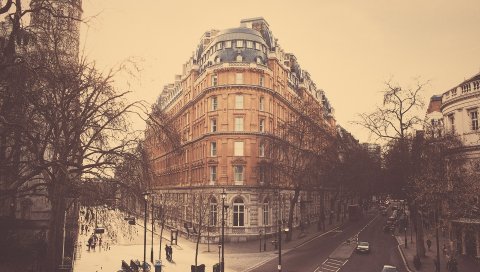 Лондон, гостиница, улица