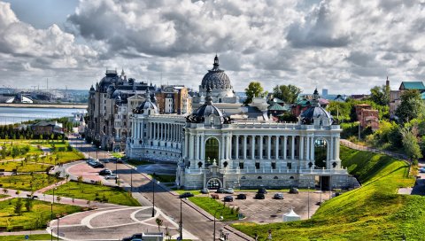 Kazan, город, архитектура, прекрасный
