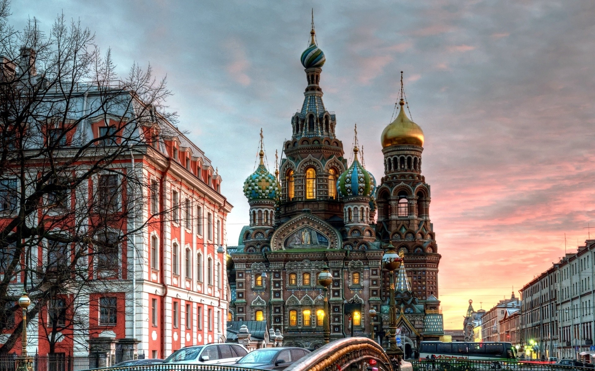Картинки Санкт-Петербург, Петергоф, улица, достопримечательности, hdr фото и обои на рабочий стол