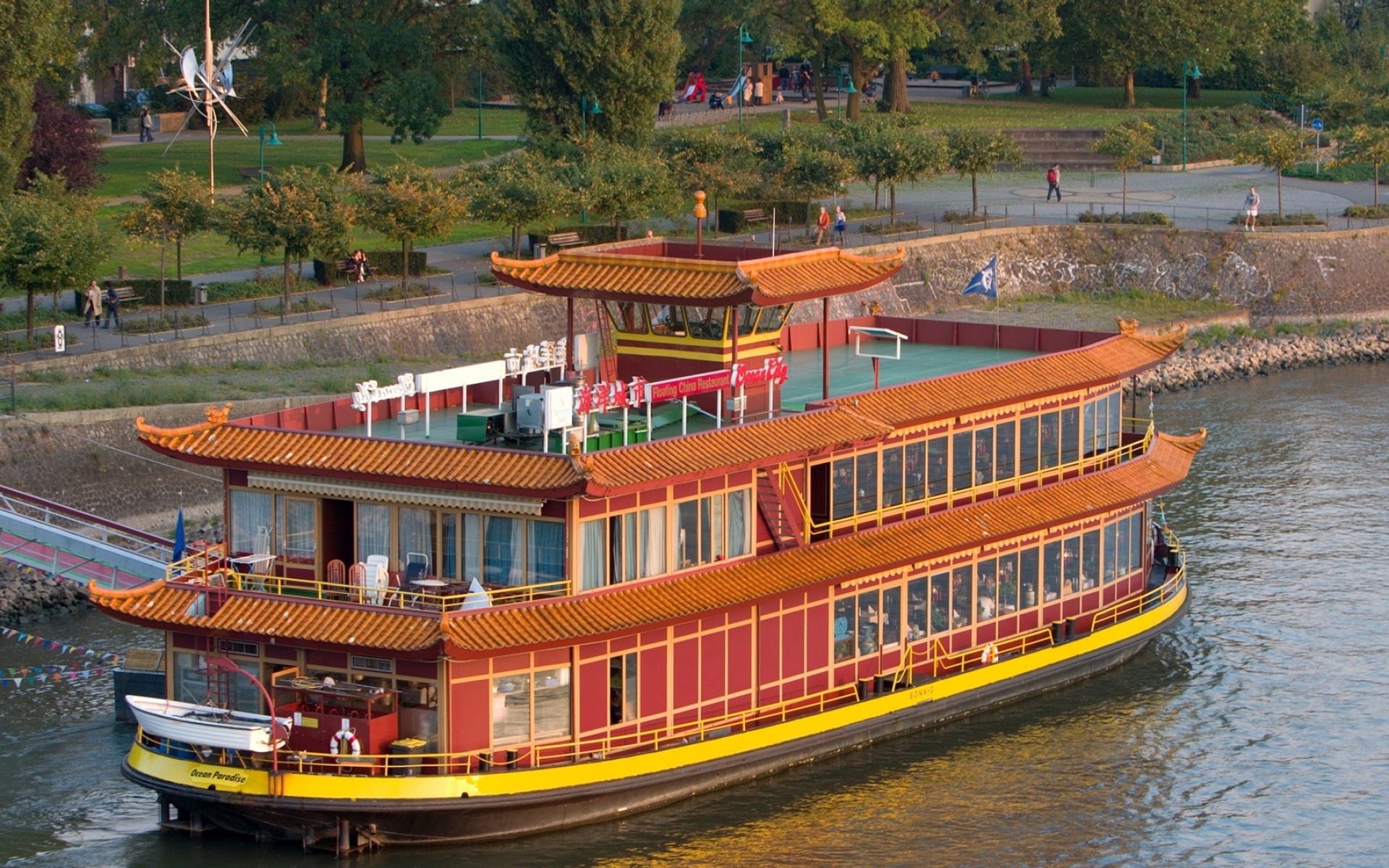 Картинки корабль, река, море, берег, ярусы фото и обои на рабочий стол