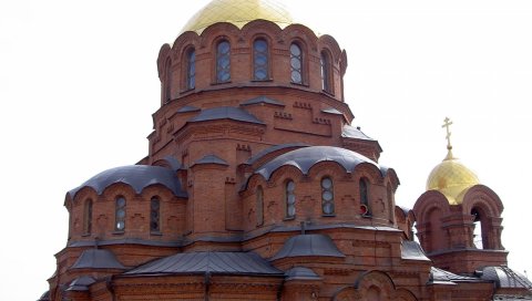 Александро-Невская, собор, новосибирск, Россия, купола