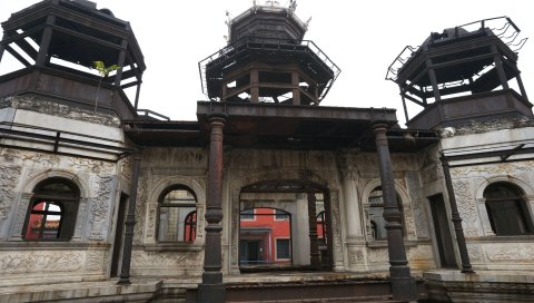 здание, крыша, структура, фарфор