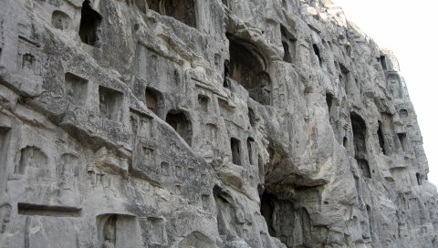 Longman гроты, пещеры, стены, углубляя, камень