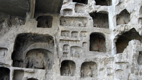 Longman гроты, пещеры, каменные, холм, скульптура