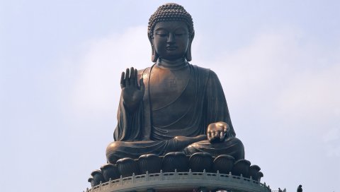 Hong kong, buddha, люди, достопримечательность, статуя, власть