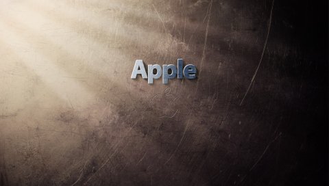 Apple, mac, ярлык, бренд, фирма, яркий