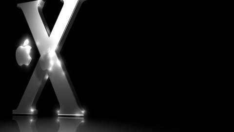 Mac os x, apple, бренд, символ, логотип