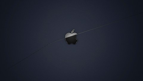 Apple, mac, background, dark, solid