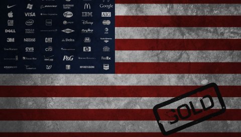 Америка, логотипы, компания, многие