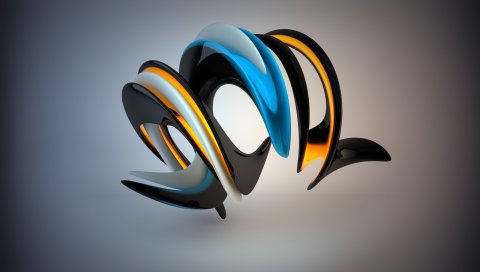 Линия, форма, форма, яркий, красочный