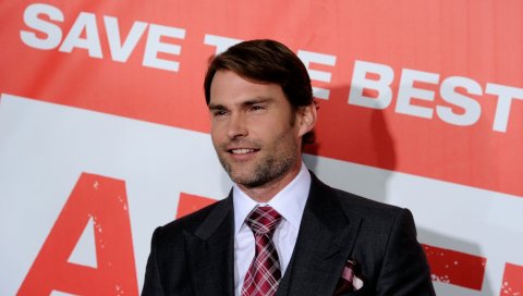 Seann william scott, знаменитость, улыбка, волосы, куртка, фестиваль