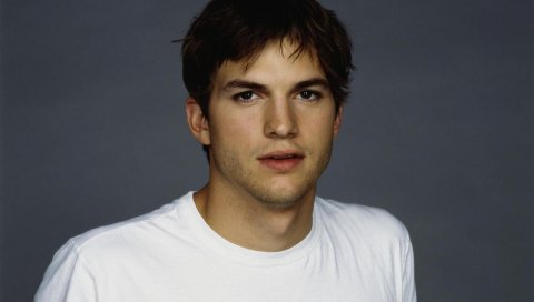 Ashton kutcher, глаза, карие глаза, молодые, знаменитости