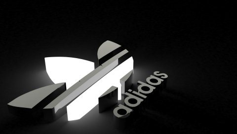 Adidas, логотип, бренд, спорт