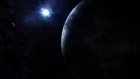 Планеты, пространства, света, лучей