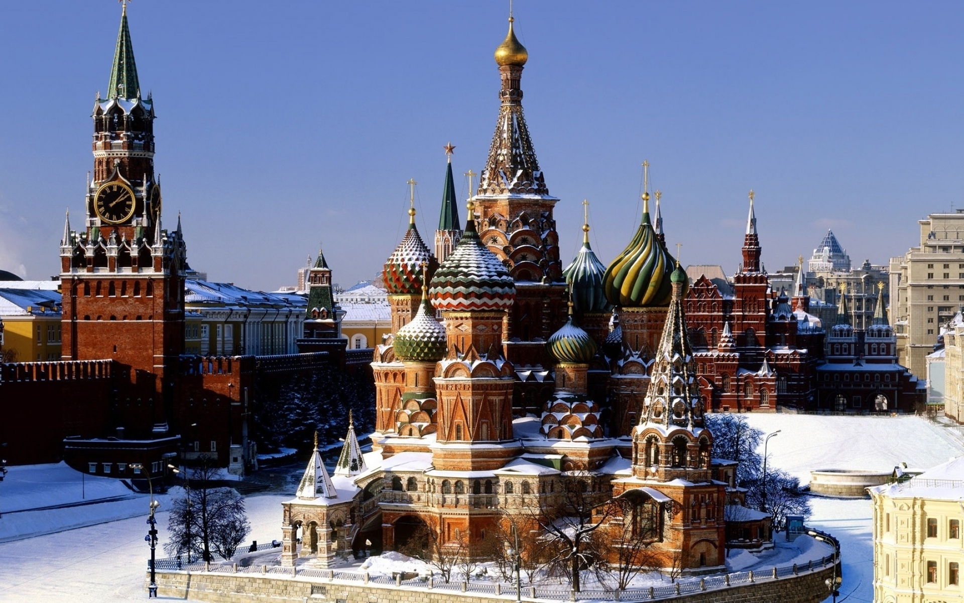 Картинки Москва, кремль, красный квадрат, россия, столица фото и обои на рабочий стол