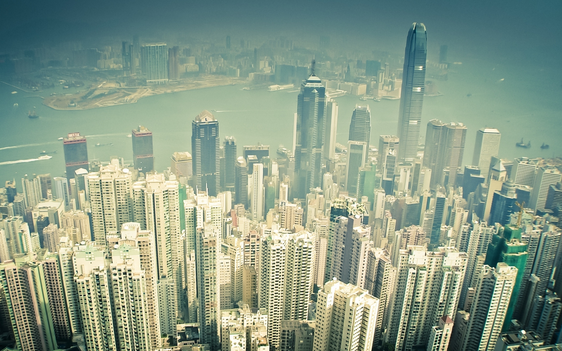 Картинки Hong kong, город, высота, небоскребы фото и обои на рабочий стол