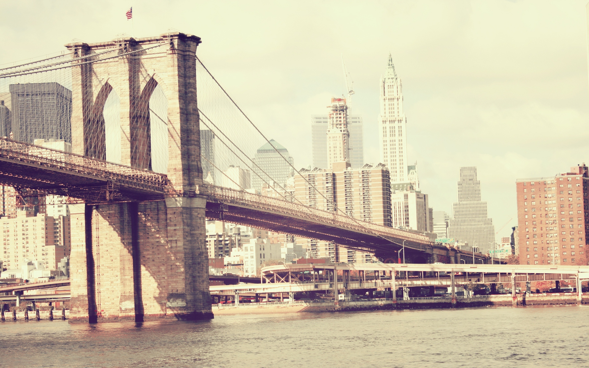 Картинки Мост, Бруклин, Нью-Йорк фото и обои на рабочий стол