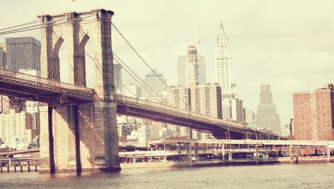 Мост, Бруклин, Нью-Йорк