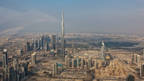 Дубай, небоскребы, здание