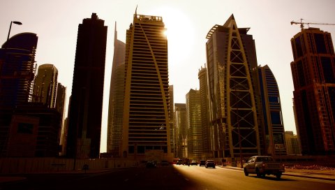 Dubai, небоскребы, башни, дома, uae