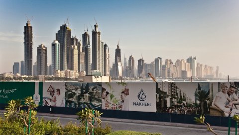 Dubai, небоскребы, башни, здание, город, uae, небо