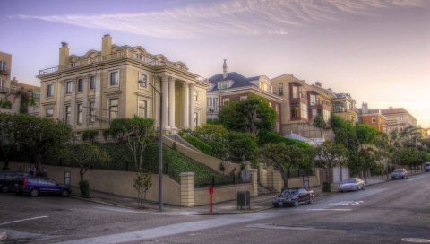 San francisco, california, building, hdr