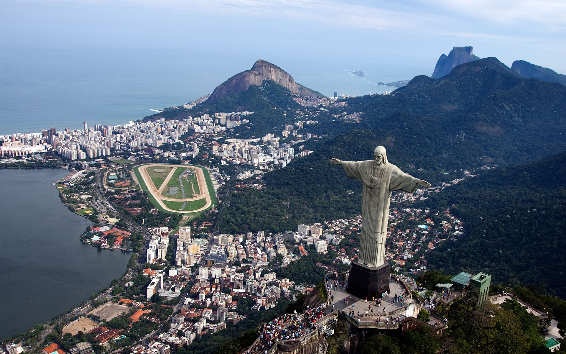 Картинки Рио-де-Жанейро, Бразилия, город, океан фото и обои на рабочий стол