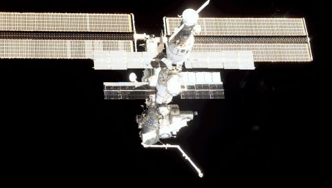 Космос, станция iss, мир, корабль