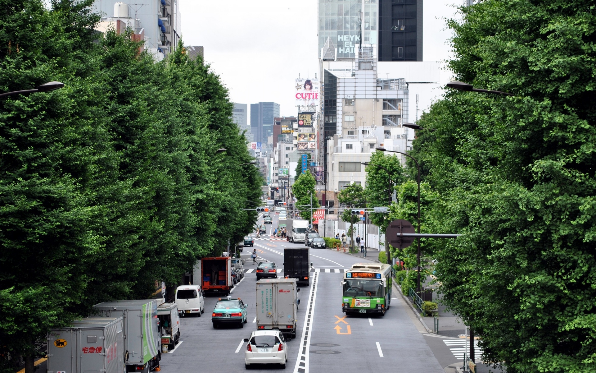 Картинки Токио, Япония, улица, трафик фото и обои на рабочий стол