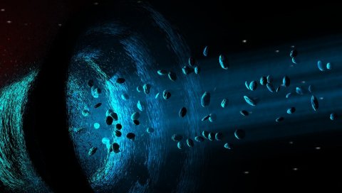 астероиды, черная дыра, воронка, легкие