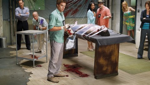 Dexter, главные герои, преступность, знаменитости,