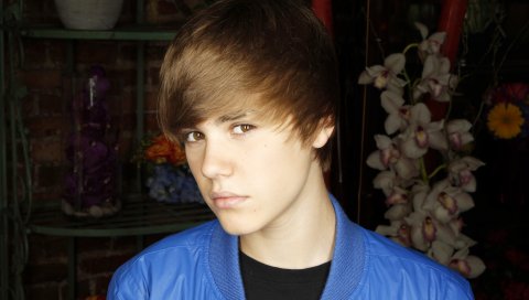 Justin bieber, лицо, куртка, стиль, взгляд