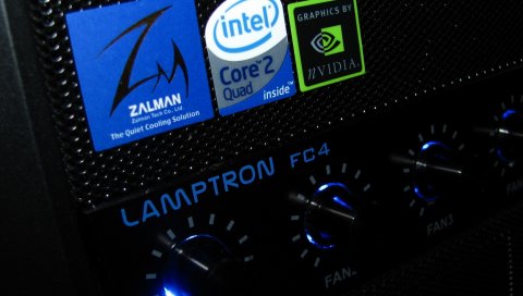 Zalman, core 2 quad, компьютер, системный блок, nvidia