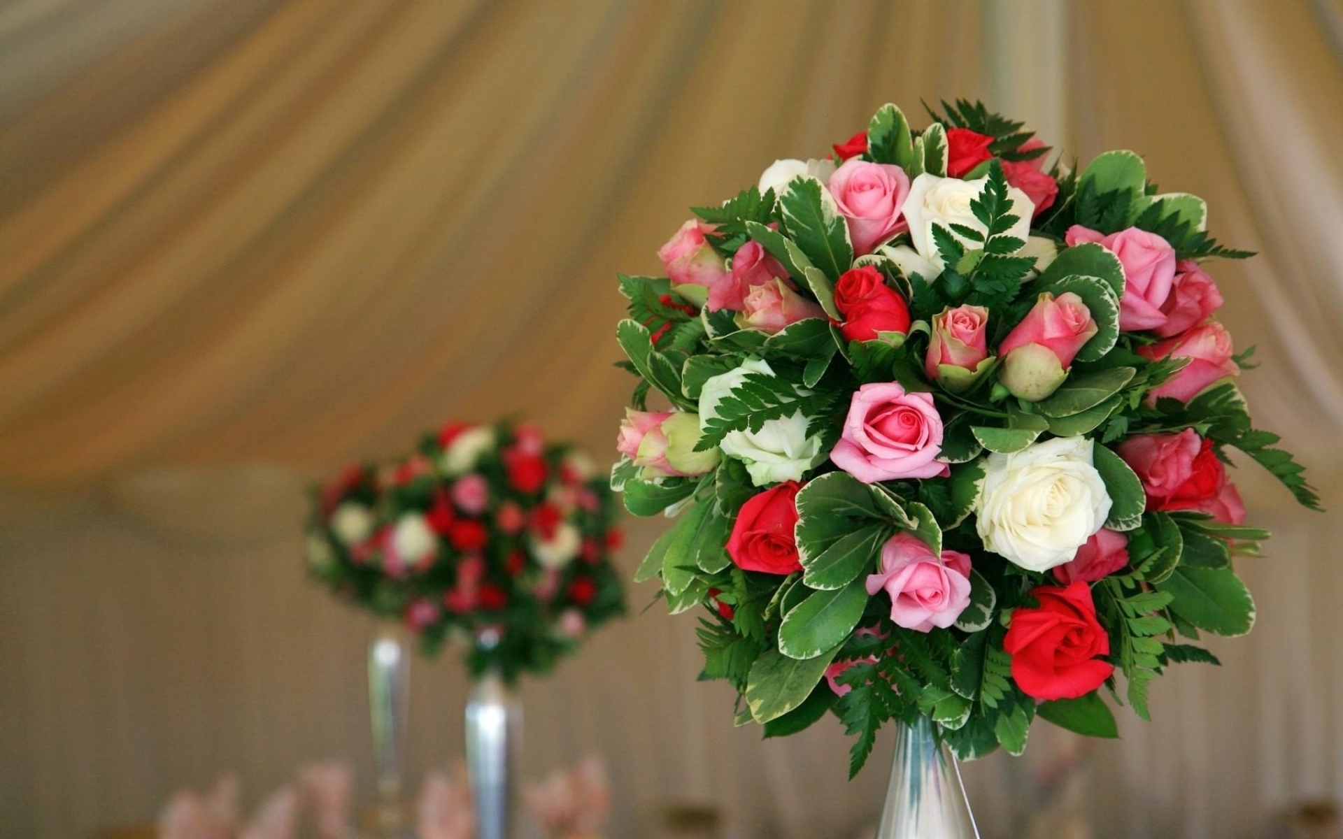 Картинки Розы, цветы, букет, дизайн, оформление фото и обои на рабочий стол