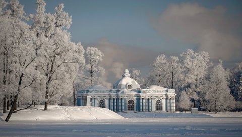 Квадрат, архитектура, зима, структура, иней, седые волосы, снег