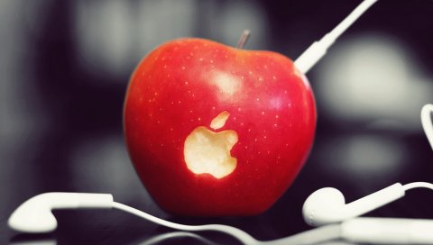 Apple, Mac, бренд, наушники