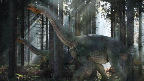 Динозавр, мезозойская эра,