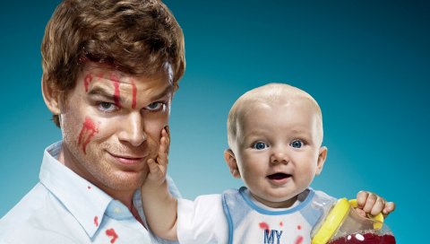 Dexter morgan, harrison morgan, dexter, ребенок, озорной, забота,